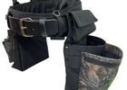 Choice of Buckle: Leather-tipped Metal Buckle, Color: Camo - Backwoods (new)