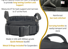 Boulder Bag MAX Comfort Back Support Tool Belt - w/ Quick Release Buckle - Max500