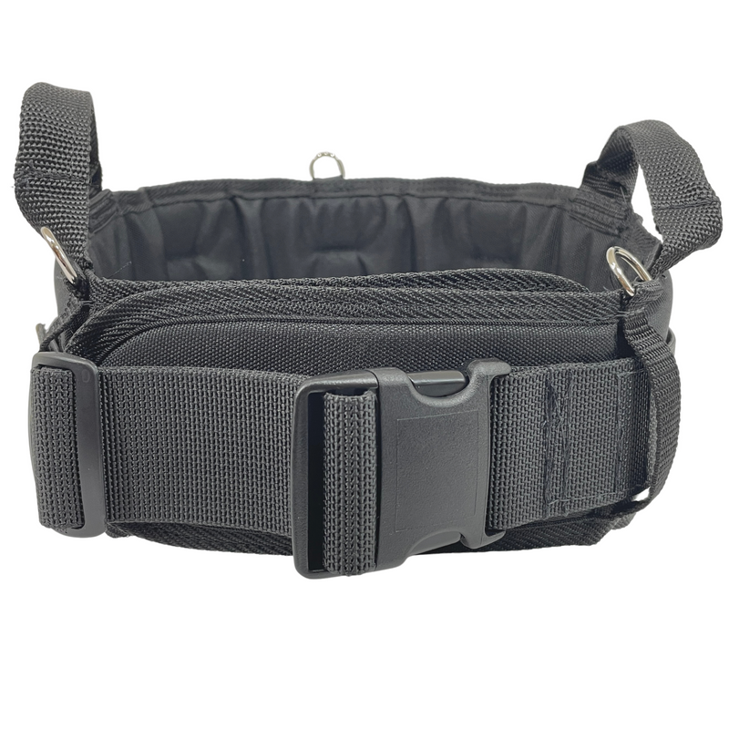 Boulder Bag MAX Comfort Back Support Tool Belt - w/ Quick Release Buckle - Carrying Handles, Suspender Loops.  Made in the USA